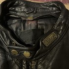 Harley Davidson Willie G Collection Leather Fringe Jacket   Chaps Black 44  Reg