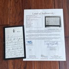 Queen Victoria Autograph Handwritten Letter Signed On Mourning Stationery
