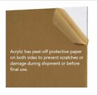 Clear Cast Acrylic Plexiglass Sheets 1 2    Thick  12 Mm  17 Sizes