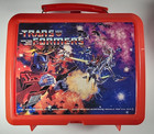 1984 Transformers Lunchbox With Thermos Aladdin Industries Usa