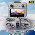 8k Gps Drone Equipped With A Large-screen Remote Control  5g Fpv Hd Dual Camera