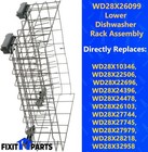 Ge Dishwasher Lower Dishrack Assembly- Wd28x26099