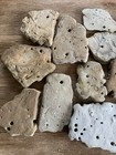 20 Natural Hag Stones   Holey Beach Rocks   Adder Stones     Witch   s Stones