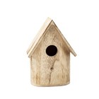 -diy Wooden Bird House For Outdoor  Wild Bird Feeder  Hanging Birdhouse perfe   