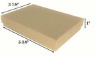 20 Boxes Of Kraft Brown Cotton Filled Jewelry Packaging Gift Boxes