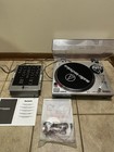 Audio Technica At-lp120-usb Pro Direct Drive Turntable   Numark M2 Mixer Tested