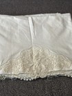 Pristine Lot Of 5 Vtg Cotton Flat Sheets Crochet Edge Full double 88 x102 