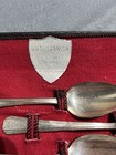 Vintage 27pc Set Oneida Community Par Plate Flatware Silverware W Case Tarnished
