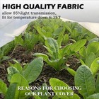  10x50 Ft Plant Covers For Frost Protection  Winter Blankets For Outdoor Garden 