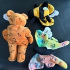 Salvino   s Bammers Muhammad Ali Beanie Babies Bear bee butterfly 1999 Boxing