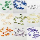 1 2mm 3 6mm 50 100pcs Cut Multicolor Cubic Beads 5a Synthetic Gems For Jewelry