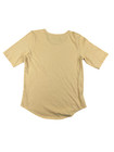 Life Is Good Women s Yellow  Crew-neck Crusher Tee Xl