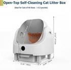     self Cleaning Cat Litter Box Automatic Multi-cat 96l Large With App Control