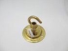 Vintage Brass Ceiling Light Holder Hook Hanger Bracket Rose Old 2 5 w