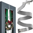 Front Door Wreath Hanger Stainless Steel Non Scratch Adjustable Hook