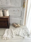 Bundle Victorian French Baby Blouse Coton Veil And Dress C1900