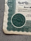 Drexel Motor Car Corp 1916 Stock Certificate  uncanceled  5 Shares Signed