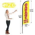 Garage Sale Advertising Swooper Flag Banners  Garage Sale Feather Flags With    