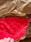 Vtg 1989 Nos Carhartt Mens Brown 100 Year Quilt Lined Insulated Coveralls 46 S