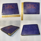 Vintage 1931 Globe Stamp Album Partially Filled Worldwide Lot   Loose Stamps