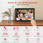32gb Frameo 10 1 Inch Smart Wifi Digital Photo Frame 1280x800 Ips Lcdtouchscreen