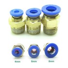 Pre-wired 12v Dc Pneumatic Solenoid Valve 2 Way 2 Position Lead Wires   Fittings