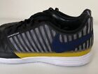 Nike Lunargato Ii 2 Ic Black Navy Mens Sz 11 Indoor Soccer Shoes 580456-009 New