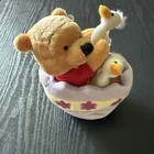 Winnie The Pooh - 6    Easter Plush - Disney Store Pooh In Egg With 2 Chicks 