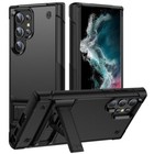For Samsung Galaxy S23  Plus Hybrid Kickstand Hard Tpu Rubber Armor Case Cover