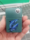 New Zippo Lighter- Guy Harvey  spotted Dolphins 