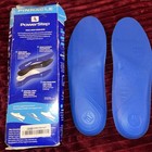 New Open Powerstep Pinnacle Full Length Orthotics Arch Support Insoles- M 12-13