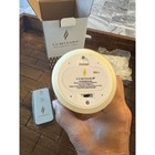 Luminara Flameless Candle Ivory 5 Inch Real Flame Effect Remote Box