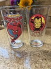 Marvel Comics Iron Man Spider-man Drinking Glasses Superhero