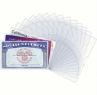 3x Social Security Card Protector Sleeves new Medicare Card Protector Sleeves
