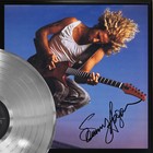 Sammy Hagar Silver Lp Record Signature Display