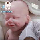   Christmas Gift Real Reborn Baby Doll 18 5  Soft Silicone Newborn Boy Doll  3 