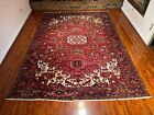 Superb Antique Heriz Hand-knotted Exquisite Rug  inv59  8x11