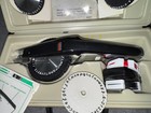 Vtg Dymo 1570 Chrome Label Maker Pro Spin Dial Heavy Duty Embosser Tapes