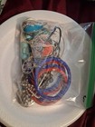 Fashion Jewelry Mixed Lot Bracelet Necklace Earrings Silver Blue Red