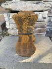 African Tribal Headrest Antique Wood Carving  Karamajong Uganda