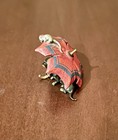 Antique Austrian Vienna Cold Painted Miniature Bronze Figurine 2 Dogs umbrella    
