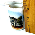 Oak Harbor Ohio Oh Antique Souvenir Town Hall  Trinket China Creamer