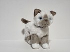 Our Generation Siamese Burmese Cat Kitten W  Collar For 18    Dolls  Posable Toy