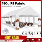 Heavy Duty 20x40ft Party Tent Outdoor Garage Commercial Carport With Sidewalls