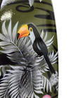 39  Wood Airbrushed Art Flamingo Toucan Parrot Birds Sunset Palm Surfboard Sign