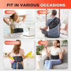 Cordless Heating Pad Back Massager Brace For Lower Back Pain Relief Wrap Belt