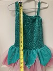 Dance ballerina  halloween Costume Toddler Dress Up Pretend Pink Tutu Fast Ship