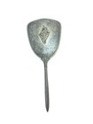 Antique Vanity Mirror Floral Design Handheld
