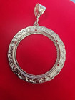 Coin Bezel  Silver  925 Fits  40 5mm Or Any Libertad 1997   2024  nugget Style 