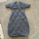 Gunamuna Unisex Long-sleeve Bamboo Sleep Sack  Blue Gray Sleepbag  2 6 Tog  3-6m